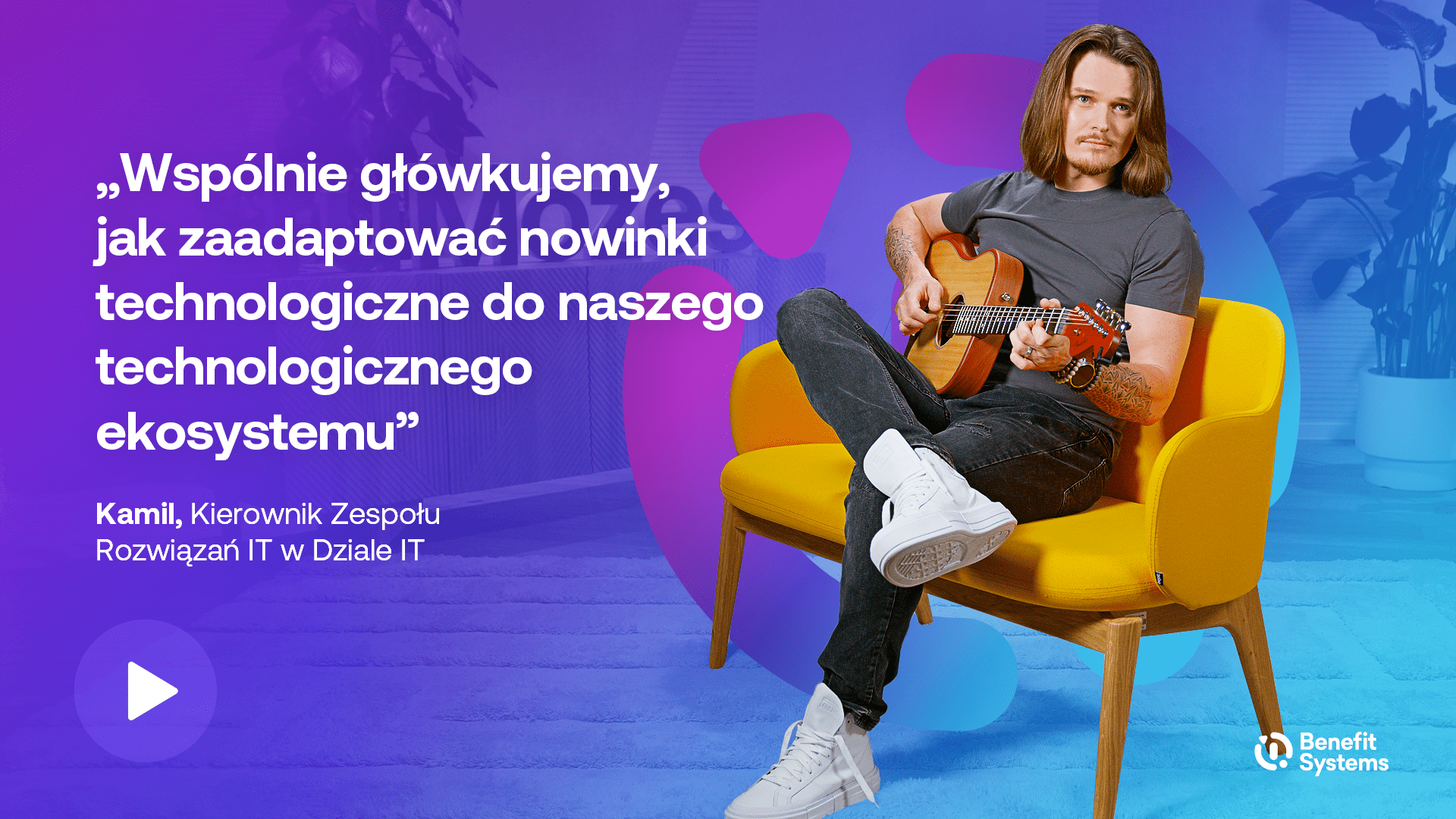 Kierownik zespołu IT Kamil